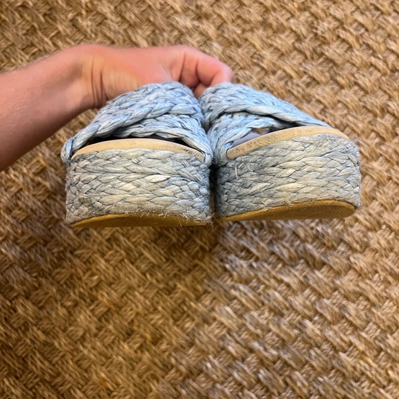 BEACH Platform Raffia Mules - Picture 2 of 4
